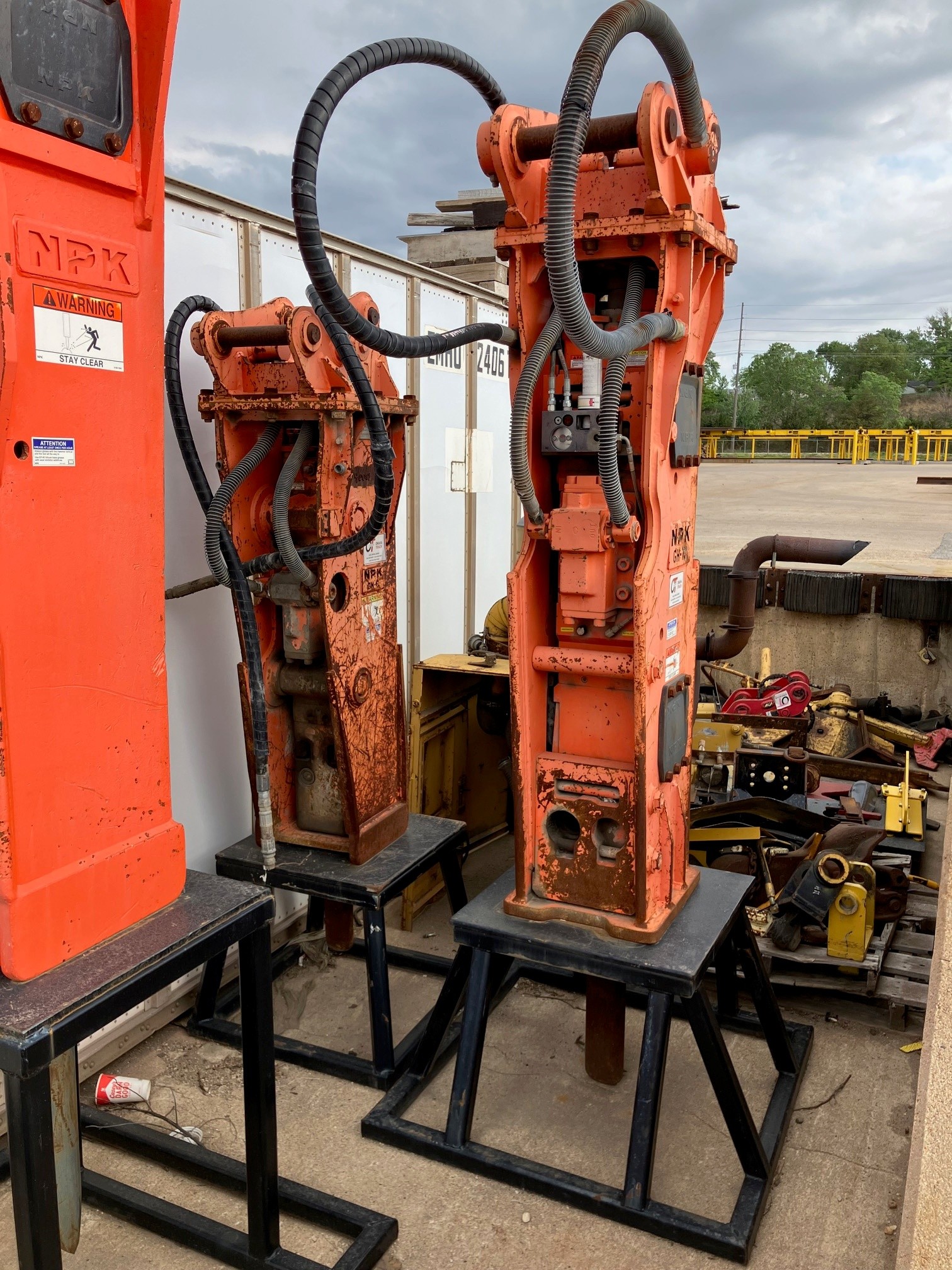 NPK GH-10 Hydraulic Hammer